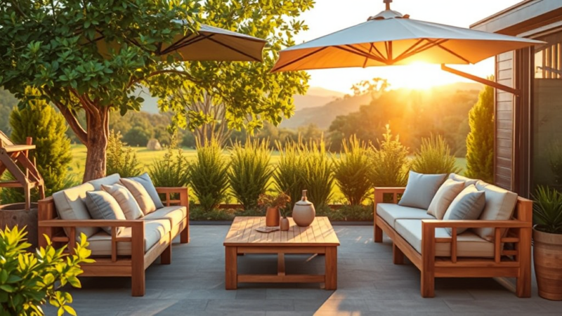 The Timeless Appeal of a Teak Outdoor Lounge: Style, Durability, and Care